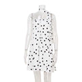 Flfiij | Polka Dot Print Tube Top Dress – Casual Hot Girl A-Hem Short Skirt, Classic Versatile Style